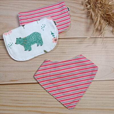 Pack 2 babitas y babero